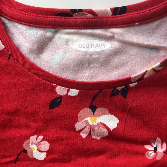 Old Navy Floral Print Maternity Dress - Picture 4 of 8